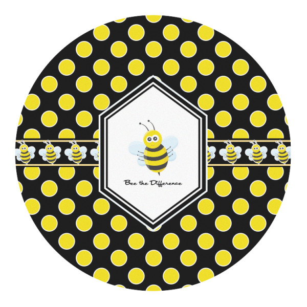 Custom Honeycomb Round Decal (Personalized)
