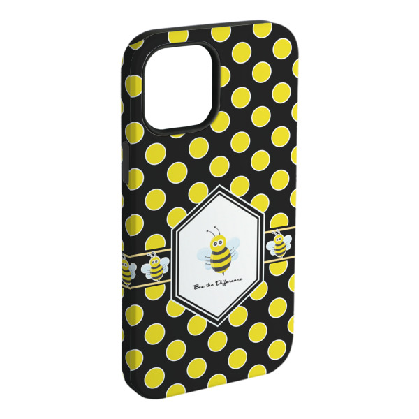 Custom Honeycomb iPhone Case - Rubber Lined (Personalized)