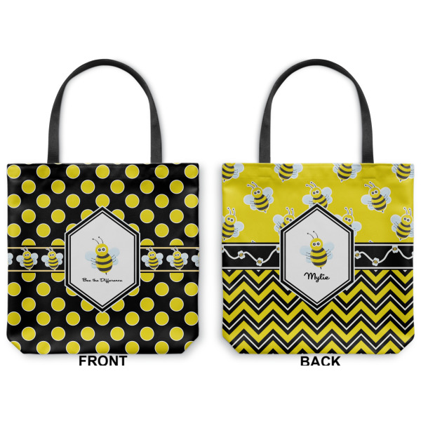 Custom Design - Canvas Tote - Front and Back
