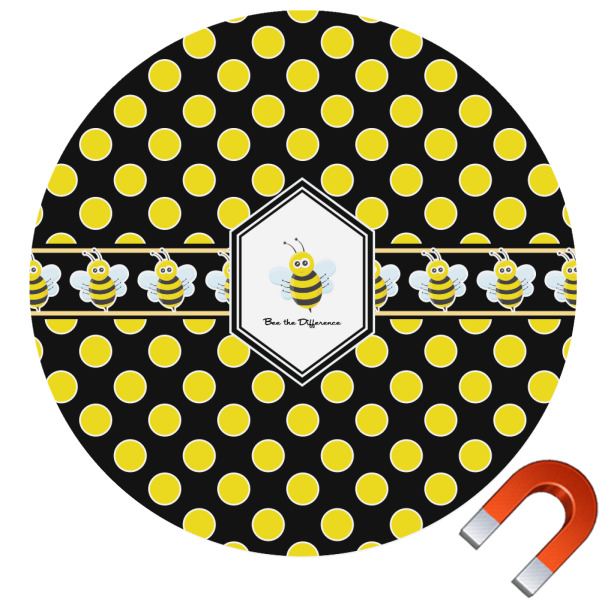 Custom Honeycomb Car Magnet (Personalized)