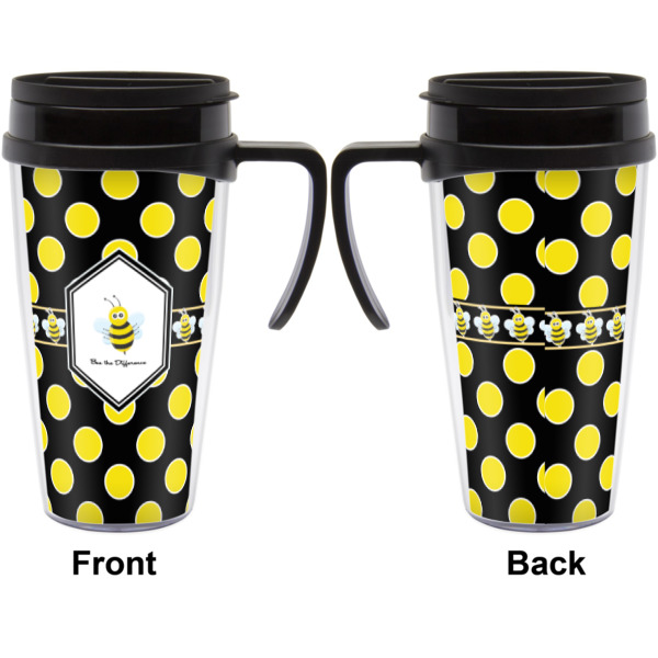 Custom Design - Travel Mug with Black Handle - Approval