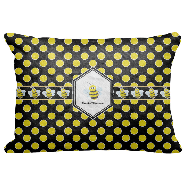 Custom Honeycomb Decorative Baby Pillowcase - 16"x12" (Personalized)