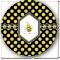 Honeycomb Round Decal - Small (Personalized)