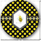 Honeycomb Round Decal - XLarge (Personalized)