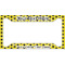 Honeycomb License Plate Frame (Personalized)