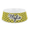 Honeycomb Plastic Dog Bowl (Personalized)