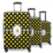 Honeycomb 3 Piece Luggage Set - 20" Carry On, 24" Medium Checked, 28" Large Checked (Personalized)