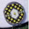 Honeycomb Golf Ball Marker - Hat Clip