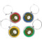 Design Your Own Wine Charms - Set of 4