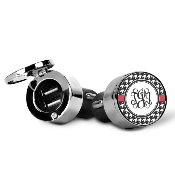 Custom Design - USB Car Charger - Open & Closed