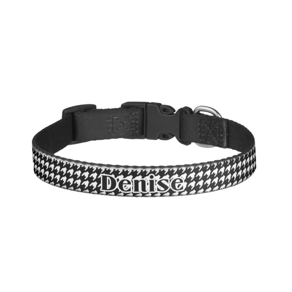 Custom Houndstooth Dog Collar - Small (Personalized)