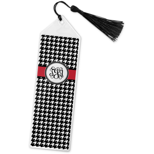 Custom Houndstooth Book Mark w/Tassel (Personalized)