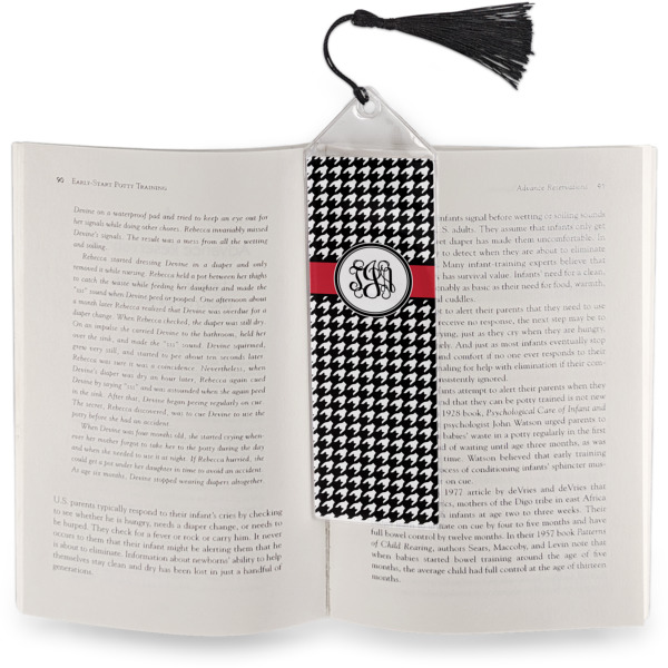 Custom Design - Bookmark w/ Tassel - In Book