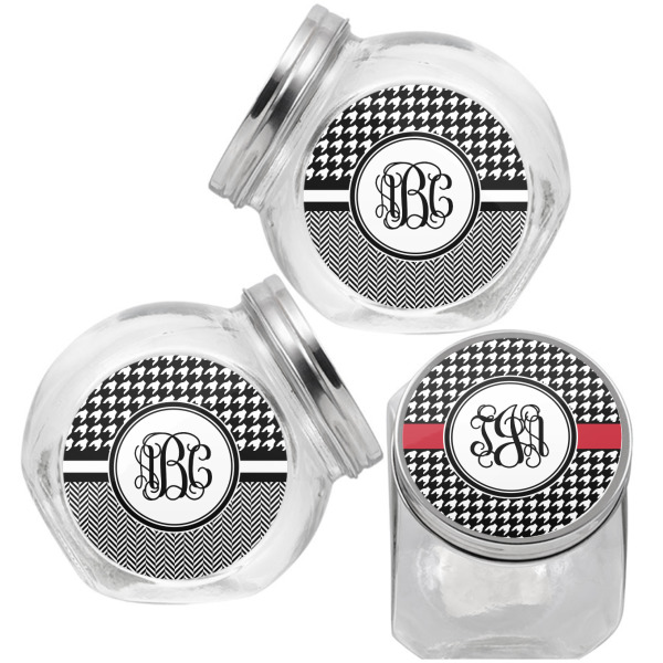 Custom Design - Puppy Treat Jar - Top Left Right