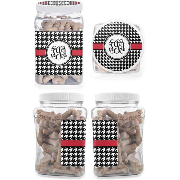 Custom Design - Pet Treat Jar - Multiple Angles