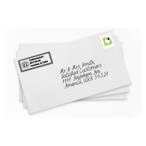 Custom Design - Mailing Label on Envelopes
