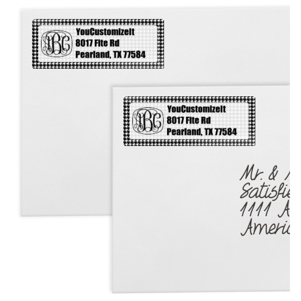 Custom Design - Mailing Labels - Double Stack Close Up