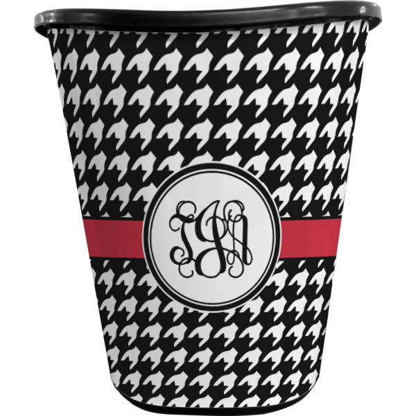 Custom Design - Waste Basket - Black - Front