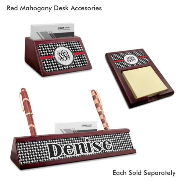 Custom Design - Mahogany Desk Accessories