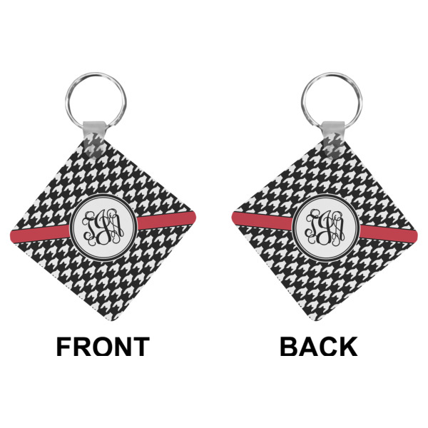 Custom Design - Diamond Keychain (Front + Back)