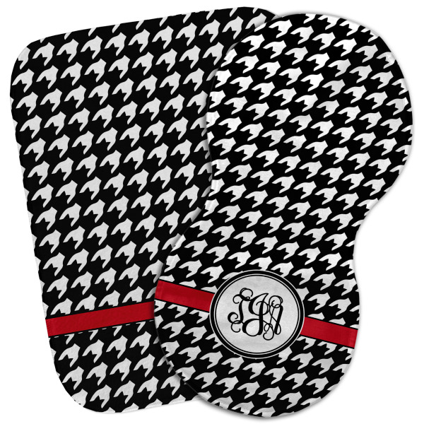 Custom Houndstooth Burp Cloth (Personalized)