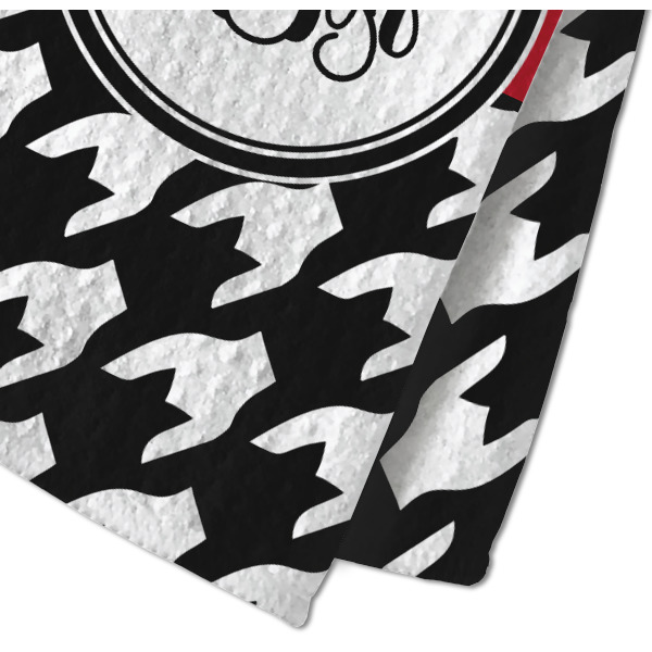 Custom Design - Waffle Weave Towel - Closeup of Material Image