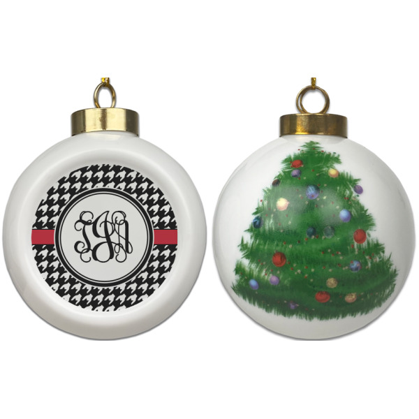 Custom Design - Ceramic Christmas Ornament - X-Mas Tree (APPROVAL)