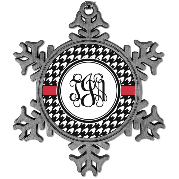 Custom Design Your Own Vintage Snowflake Ornament