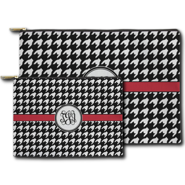 Custom Design - Zippered Pouches - Size Comparison