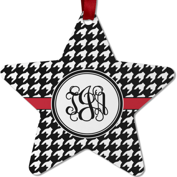 Custom Design - Metal Star Ornament - Front