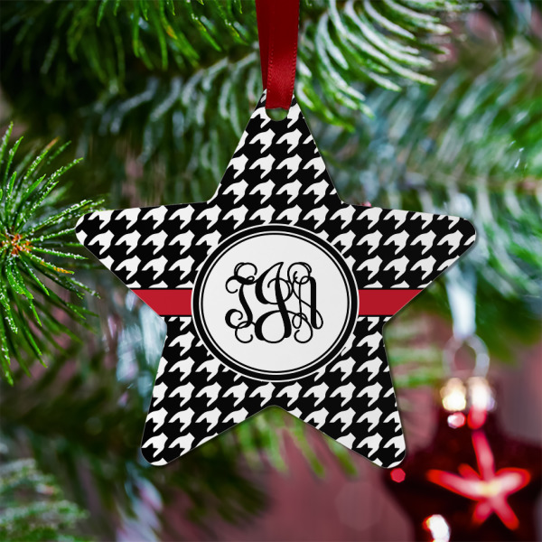 Custom Design - Metal Star Ornament - Lifestyle