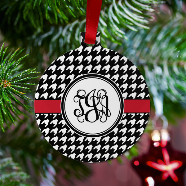 Custom Design - Metal Ball Ornament - Lifestyle