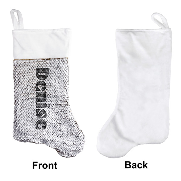 Custom Design - Sequin Stocking - Approval
