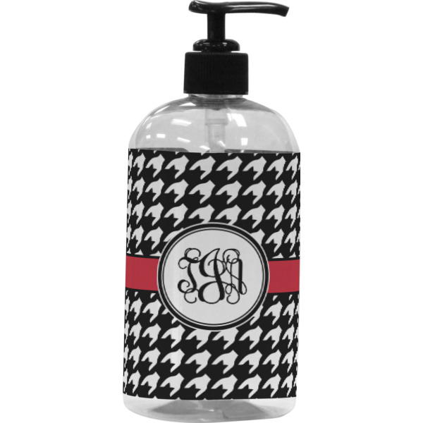Custom Houndstooth Plastic Soap / Lotion Dispenser (Personalized)