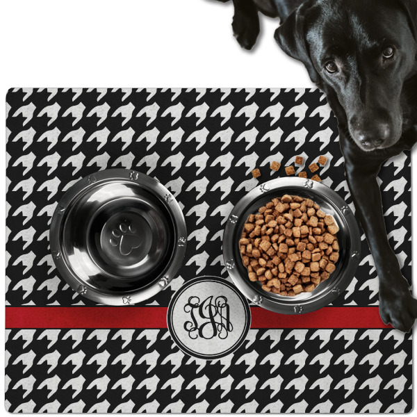 Custom Design - Dog Food Mat - Large LIFESTYLE