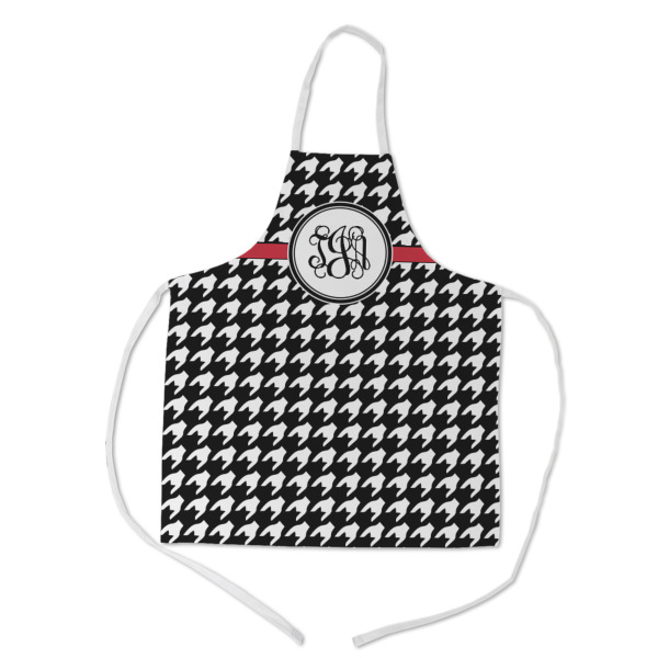 Custom Houndstooth Kid's Apron w/ Monogram