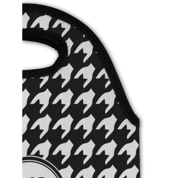 Custom Design - Double Wine Tote - Top Closeup