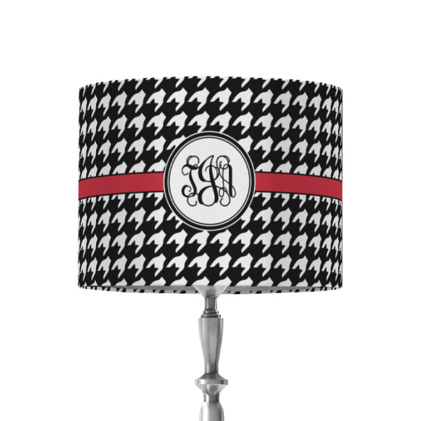 Custom Houndstooth 8" Drum Lamp Shade - Fabric (Personalized)