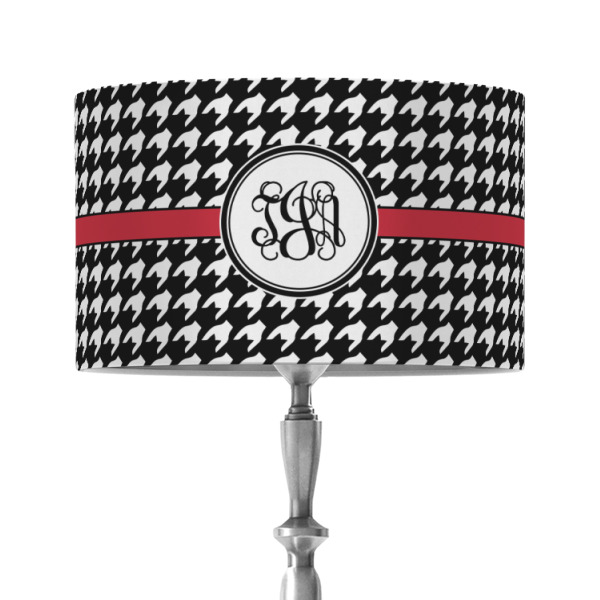 Custom Design - 12" Drum Lampshade - ON STAND (Fabric)