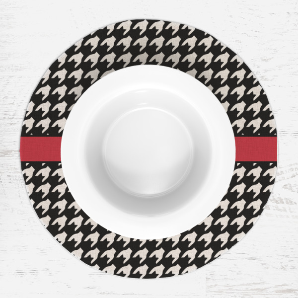 Custom Design - Round Linen Placemats - LIFESTYLE (single)