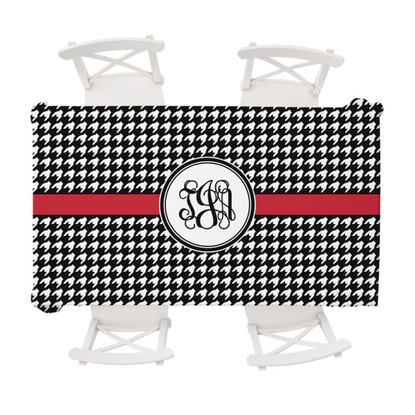 Custom Houndstooth Tablecloth - 58"x102" (Personalized)