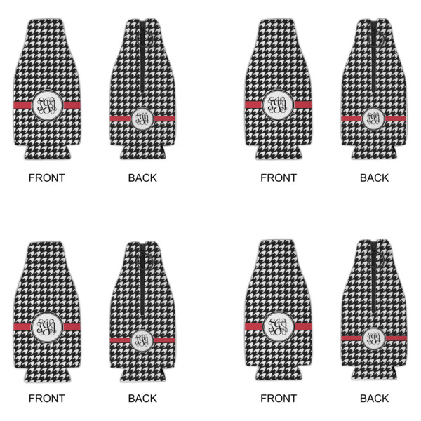 Custom Design - Zipper Bottle Cooler - Set of 4 - Approval