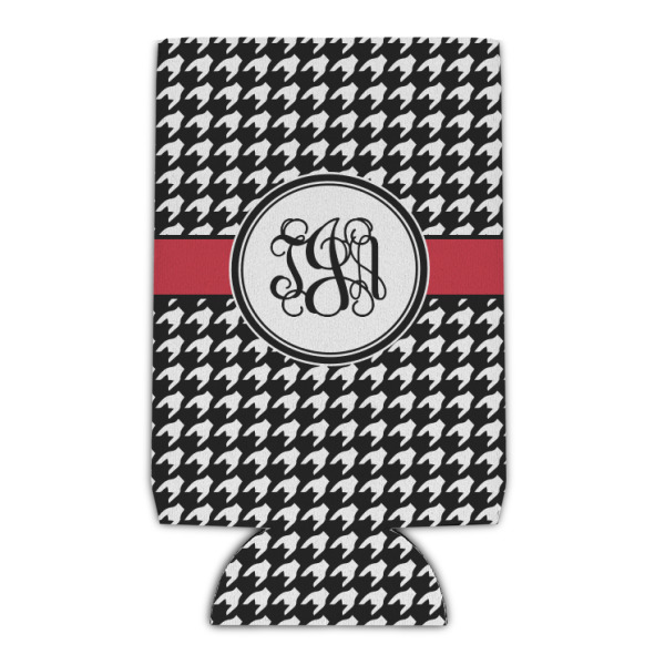 Custom Houndstooth Can Cooler (Personalized)