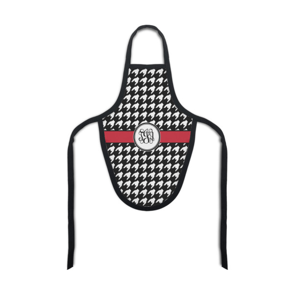 Custom Houndstooth Bottle Apron (Personalized)