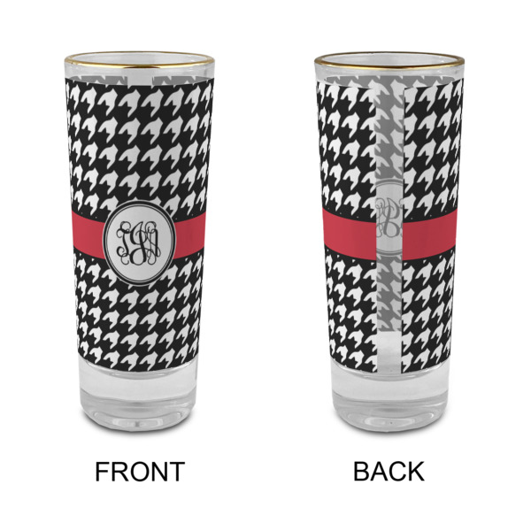Custom Design - Glass Shot Glass - 2oz - Single - Front & Back