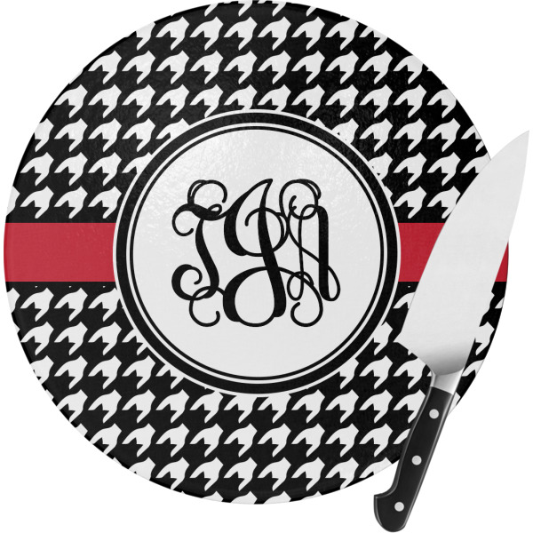 Custom Design Your Own Round Glass Cutting Board - Small