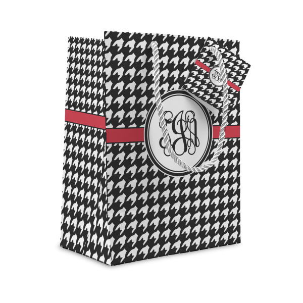 Custom Houndstooth Gift Bag (Personalized)