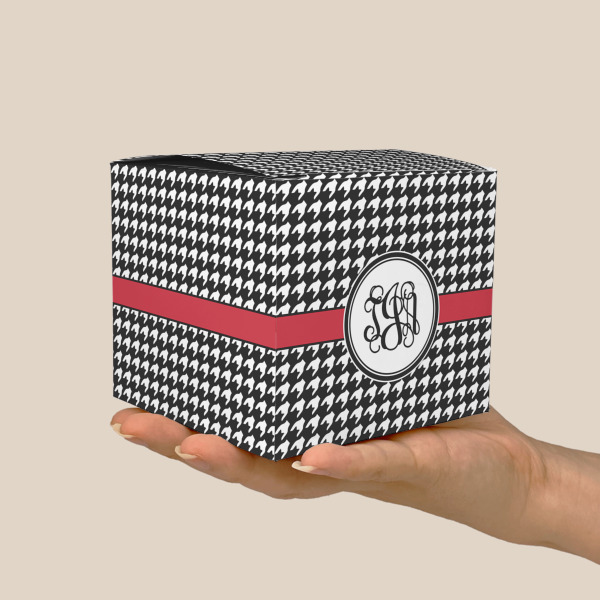 Custom Design - Cube Favor Gift Box - Scale View