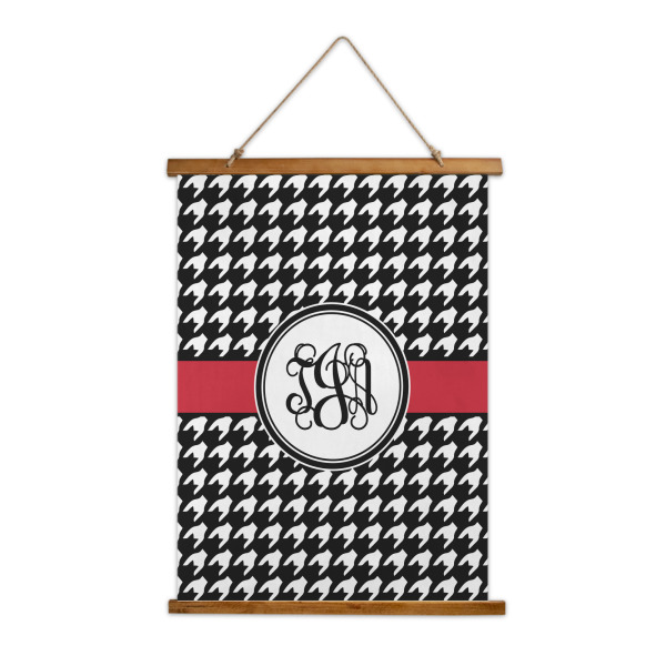 Custom Houndstooth Wall Hanging Tapestry (Personalized)
