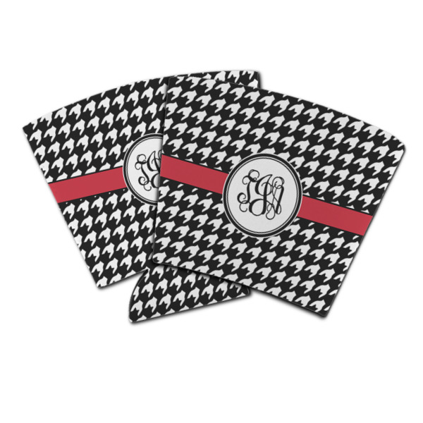 Custom Houndstooth Party Cup Sleeve (Personalized)